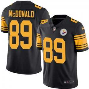 Men & Women & Youth Nike Pittsburgh Steelers #89 Vance McDonald Limited Black Rush Vapor Untouchable NFL Jersey->new york jets->NFL Jersey